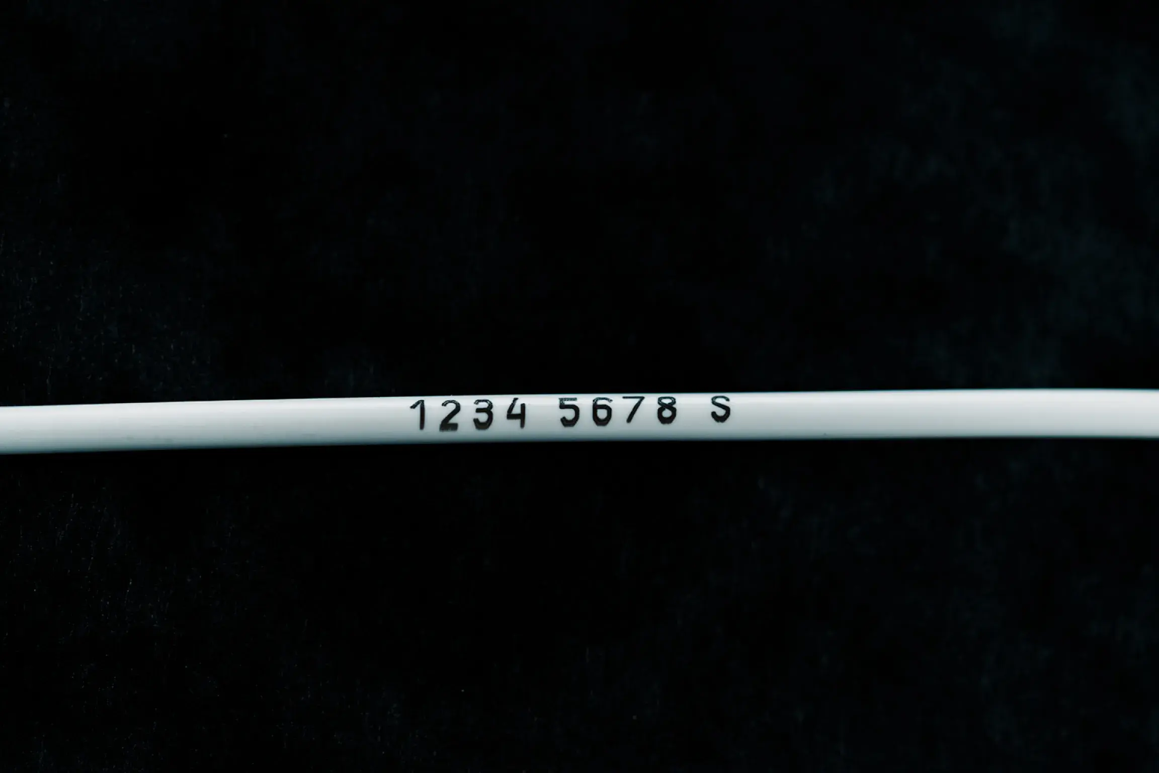 1 2 3 4 5 6 7 8 S white colored wrapper